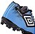 Chuteira Umbro Campo Cannon Jr Azul Preto Branco - Infantil - Imagem 8