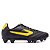 Chuteira Campo Topper Furia Preto/amarelo em couro - Imagem 1