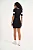 Vestido Colcci Preto com Laranja - Imagem 2