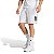 Bermuda Masculina Adidas Club 3 Listras - Branca ou Preta - Imagem 1