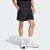 Shorts Bermuda Adidas Cargo Chelsea Essentials Logo Pequeno Preta - Imagem 3