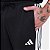 Calça Adidas French Terry 3 Listras Masculina - Preto - Imagem 3