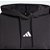 Moletom Adidas Feminino Preto Essentials 3 listras Cropped - Imagem 4