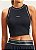 Blusa Cropped Colcci Feminina com Detalhes - Preto ou Azul Marinho - Imagem 3
