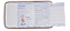 Porta Documento Carteira de Vacina 350 - Matelassê Caramelo - Imagem 2