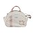 Bolsa Passeio 101 - Linho Bege/Rose Borboleta - Imagem 1