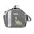 Bolsa Frasqueira 102 - Linho Cinza Dino - Imagem 1