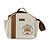 Bolsa Frasqueira 102 - Linho Bege/Caramelo Urso - Imagem 1