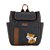Mochila Média 105 - Linho Preto/Caramelo Raposa - Imagem 1