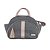 Bolsa Passeio 101 - Linho Cinza/Rose - Imagem 1