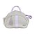 Bolsa Passeio 101 - Linho Bege/Lilás - Imagem 1
