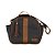 Bolsa Frasqueira 102 - Linho Preto/Caramelo - Imagem 1