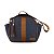 Bolsa Frasqueira 102 - Linho Marinho/Caramelo - Imagem 1