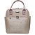 Mochila Pequena  800- Flores Bege - Imagem 1
