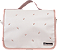 Nécessaire Viagem 450 - Flores Branco - Imagem 1