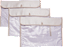 Kit 3 Saquinhos Maternidade 098 –Flores Branco - Imagem 1