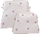 Kit Nécessaires P/M -Borboleta Branco Lilás - Imagem 1