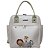 Mochila Pequena  800-Safari Branco Verde - Imagem 1