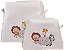 Kit Nécessaires P/M -Safari Branco Verde - Imagem 1
