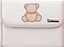 Porta Documento Carteira de Vacina 350 -Urso Off Bege - Imagem 1
