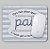Mouse Pad Personalizado Dia Dos Pais. Com três letras apenas se escreve a palavra Pai - Imagem 1