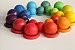 12 Bolas Coloridas de Madeira Grandes - Imagem 8