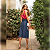 Saia Jeans Midi botões - Imagem 6