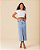 Saia Jeans com fenda - Imagem 1