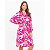 Vestido Chemise Estampa Coração Rosa E Pink - Imagem 9