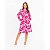 Vestido Chemise Estampa Coração Rosa E Pink - Imagem 8