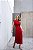 Vestido Malha Rib com cinto - Imagem 1