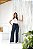 Calça Pantalona com faixa - Imagem 1