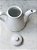 Conjunto Bule de Café 800ml e Coador em Cerâmica Branco - Imagem 5