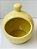 Porta Alho ou Saleiro Gourmet Cerâmica Amarelo Bebe - Imagem 1