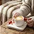 Kit Prato e Caneca Branco Lacinho - Imagem 1