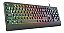 Teclado Gamer Trust Ziva Rainbow US com fio - Imagem 3
