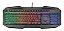 Teclado Gamer Trust GXT Avonn Rainbow com fio - Imagem 1