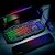 Teclado Gamer Trust GXT Avonn Rainbow com fio - Imagem 4