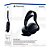 Headset Sem Fio Gamer Sony Pulse Elite, Bluetooth, PS5, Midnight Black - Imagem 3
