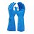 Luva Nitrisilver Nitrílica CA43861 Danny com Forro em Verniz Silver DA36400VD Azul (CA 43861) - Imagem 2
