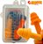Protetor Auditivo CA11512 Maxxi Royal 18dB Bicolor Plug Silicone Laranja Cordão Poliéster Azul (CA 11512) - Imagem 1