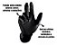 Luva Nitrílica Super Glove CA38645 Super Safety Ambidestra Preto Automotivo e Industrial 50 Unidades (CA 38645) - Imagem 2