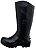 Bota de PVC Bico Aço CA48262 Marluvas Com forro Cano Longo Preta 100AWORKF-CA-PR-A (CA48262) - Imagem 2