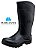 Bota de PVC Bico Aço CA48262 Marluvas Com forro Cano Longo Preta 100AWORKF-CA-PR-A (CA48262) - Imagem 1