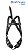 Cinto Paraquedista CA36624 Hércules 1 Ponto Com Extensor Dorsal HL00901ESAPF (CA 36624) - Imagem 1