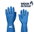 Luva Látex Verniz Silver Slim Azul CA37277 Volk (CA 37277) - Imagem 1
