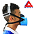 Máscara Semifacial Verna III CA11026 Air Safety (CA 11026) - Imagem 1