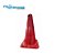 Cone de Sinalização Flexível 50 CM Sem Faixa- Plastcor - Imagem 1