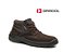 Botina Cadarço Bico PVC CA 40872 Nobuck Marrom Café 4031BAEN4400LL Bracol (CA40872) - Imagem 1