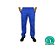 Calça em Brim Operacional Reforçada Azul Royal Com Elástico Total - Imagem 1